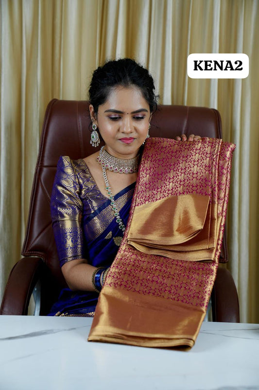Aadi offer Kanchipuram inspired semi silk sarees 🥳✅