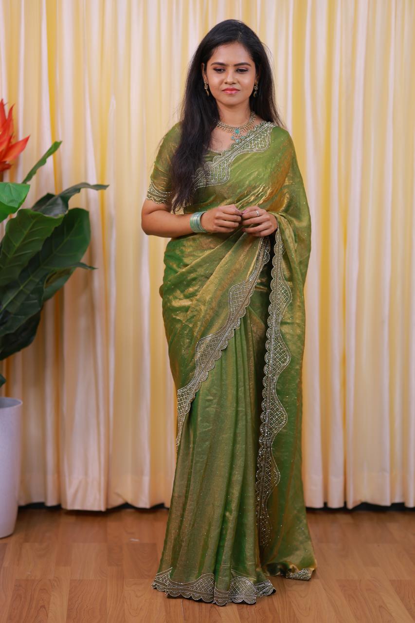 Premium space silk sarees🥳✅