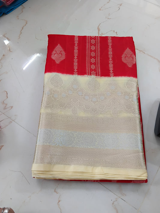 Warm silk saree📷