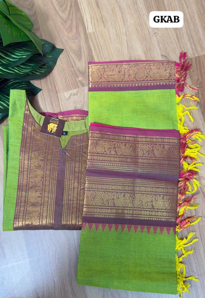 Premium Kanchi cotton salwar .. 2 piece set 🥰😎stitched