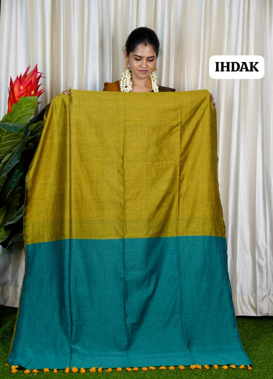 Kadhi cotton saree 🥳