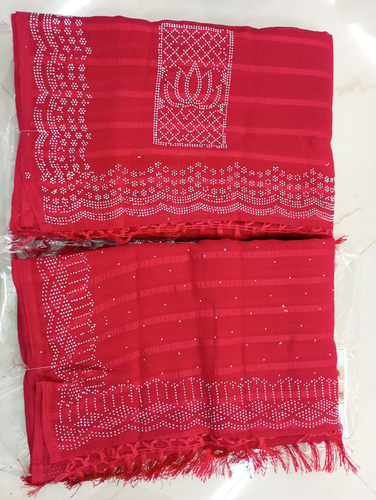 Fancy shiffon saree📷