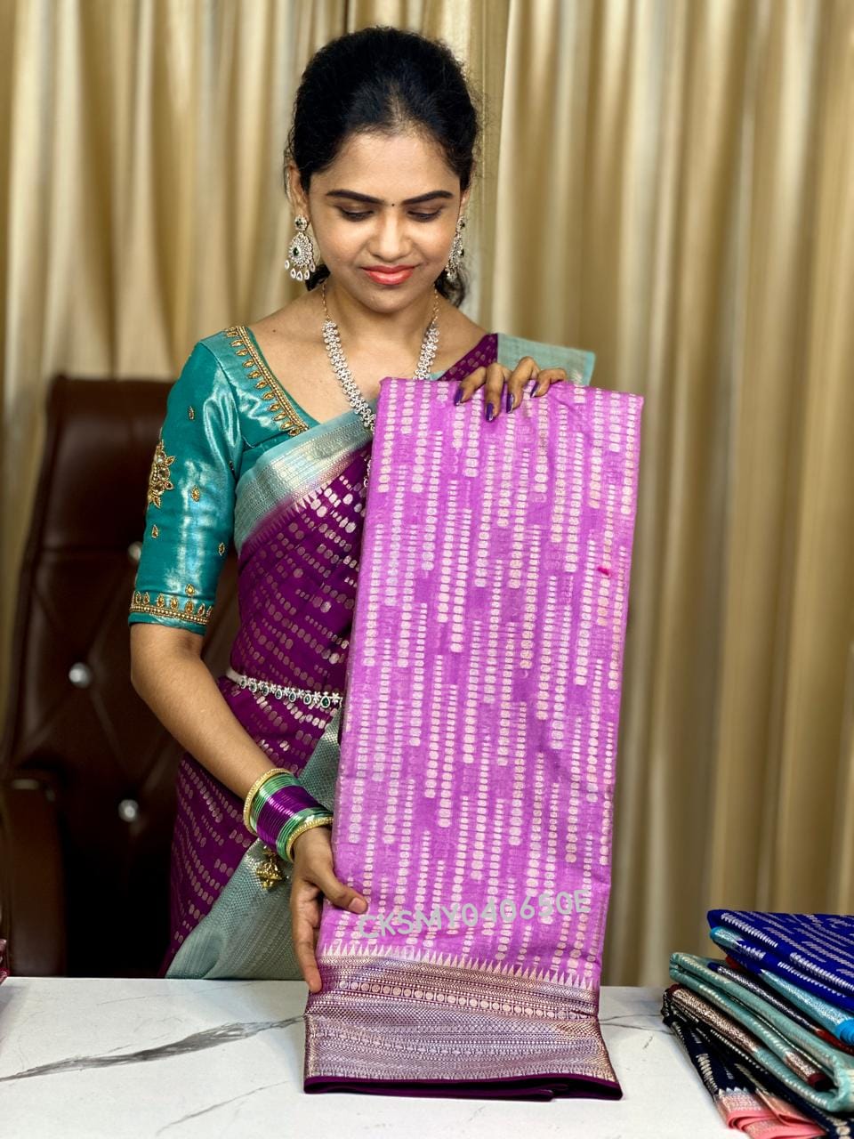 Warm pattu sarees