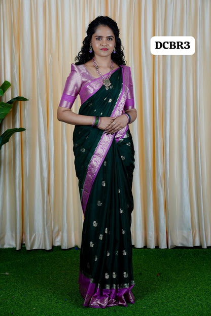 Premium warm silk saree🍏🥳