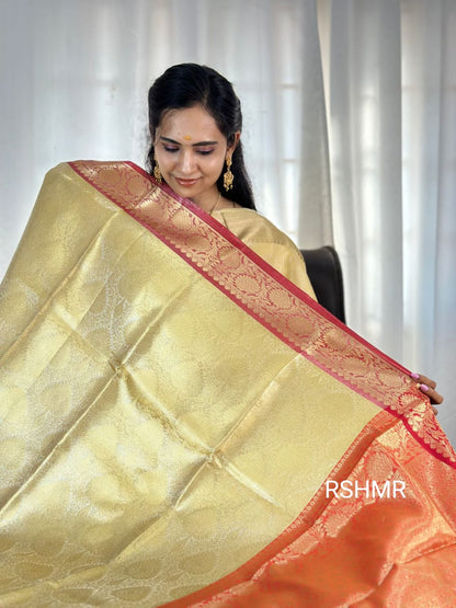 Banarsi tissue silk saree