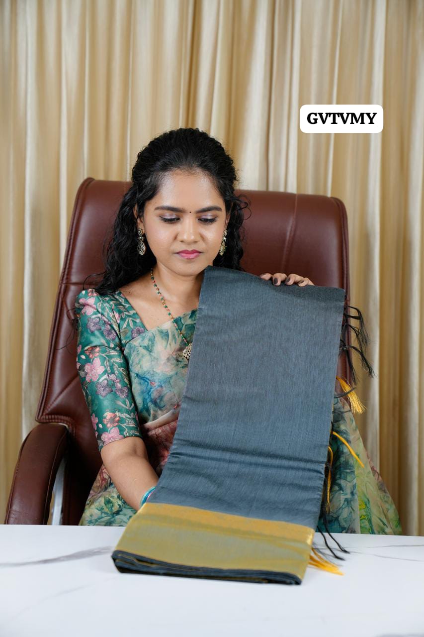 VTV Thrisha inspired semi silk saree 🥰🥳