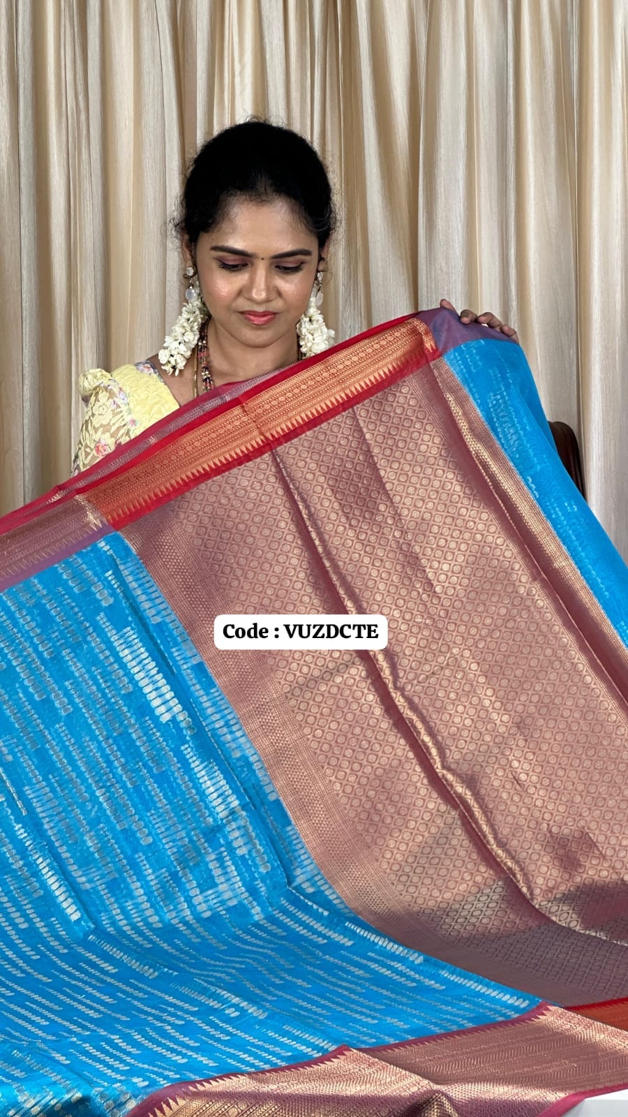 Warm silk saree