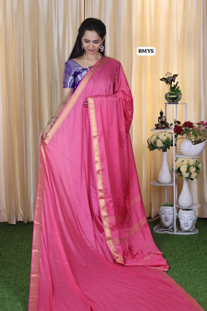 Mysore crepe silk saree prebook❌