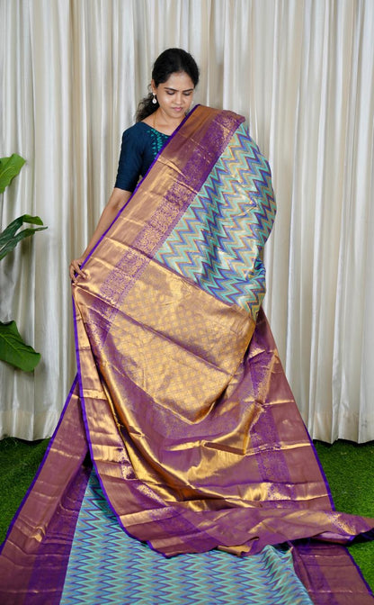 Kanchi inspired semi silk❌