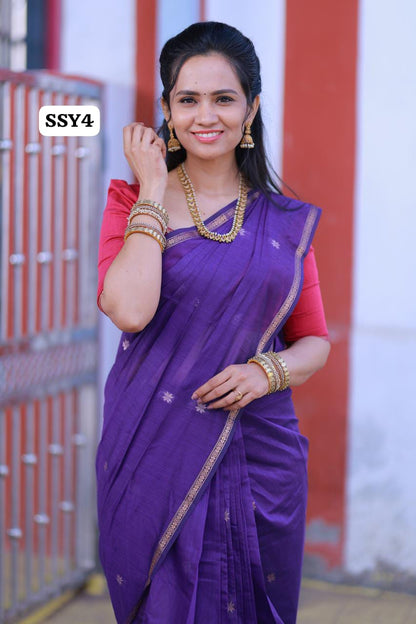 Maheswari silk Cotton saree 🌈🎁