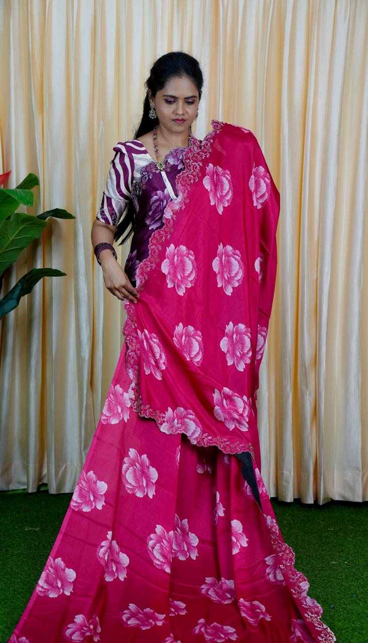 Chinnon sarees🍄🥳