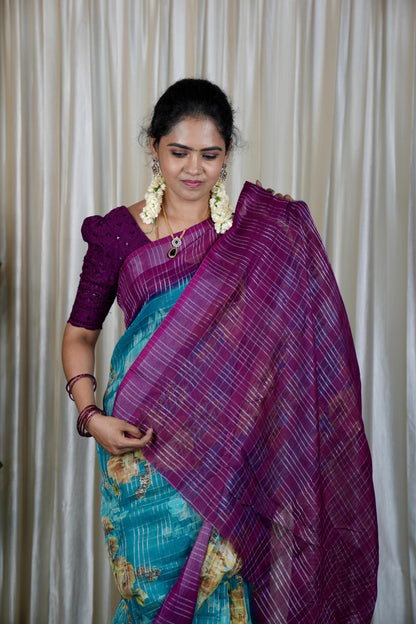 Cotton saree 🥳