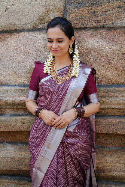 Bridal Semi Silk Saree🥳