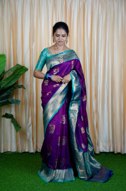 Premium Paithani Semi Silk Sarees 🥳✅️