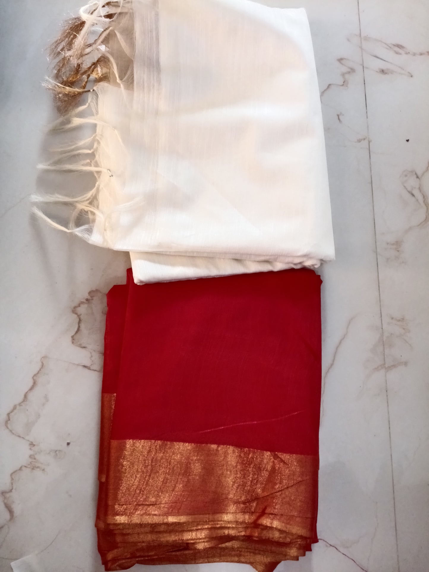 Raw silk saree 🧠