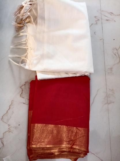 Raw silk saree 🧠