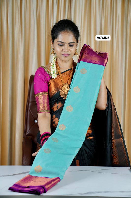 Premium Bridal semi kanchi  Silk Saree🥳