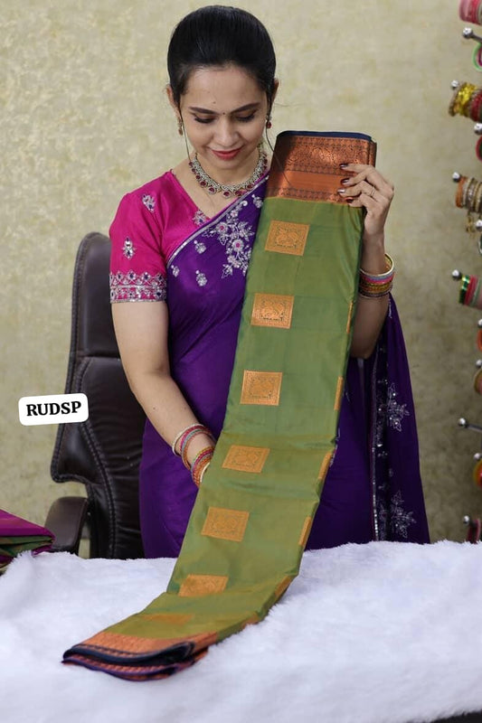 Semi soft silk saree 😍🥳