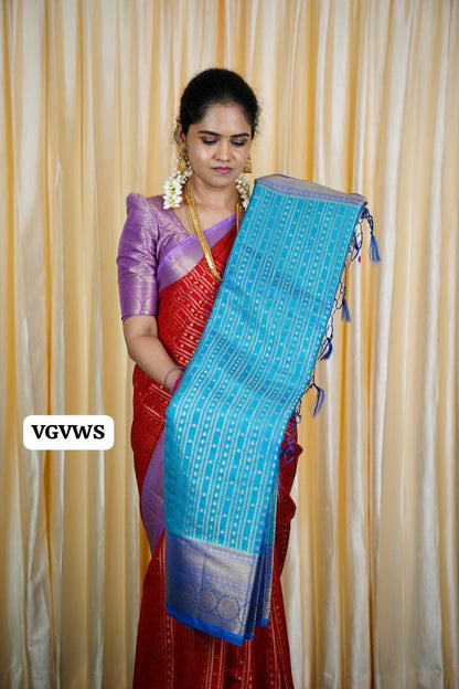 Premium Warm silk saree 🥳