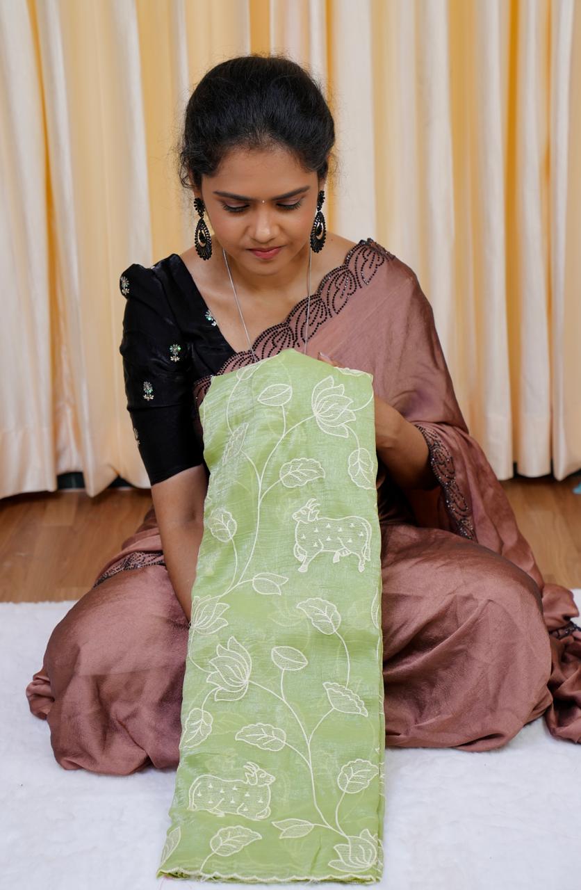 Fendy Chiffon Saree🥳