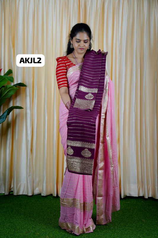 Viscose georgette sarees 🥳✅