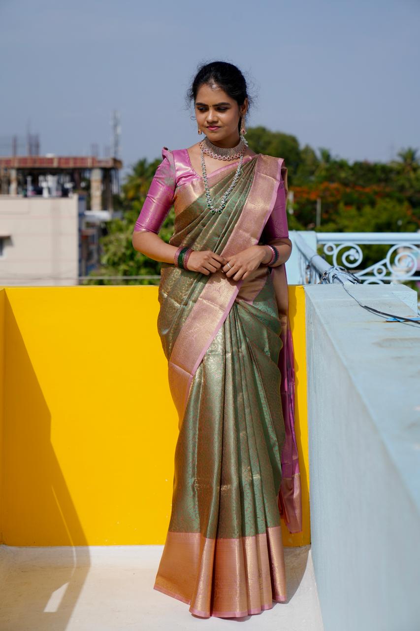Premium soft katan saree🥳