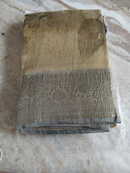 Semi Tussar Crushed 🍏🍄