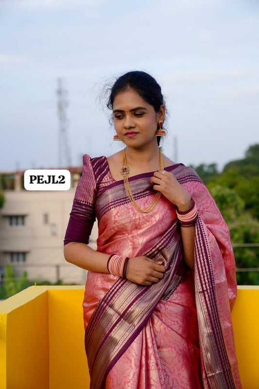 Soft katan tissue saree🍄🥳