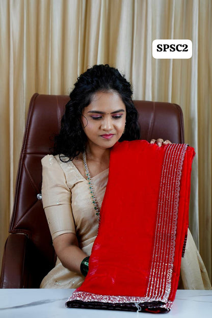 Premium space silk saree🍄 🥳