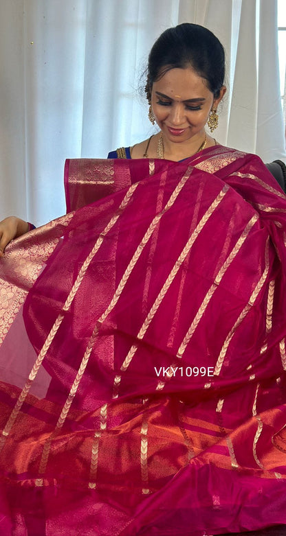 Organza saree