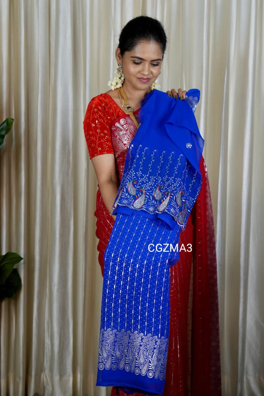 Chiffon sarees❌