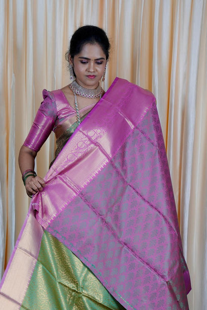 Premium soft katan saree🥳