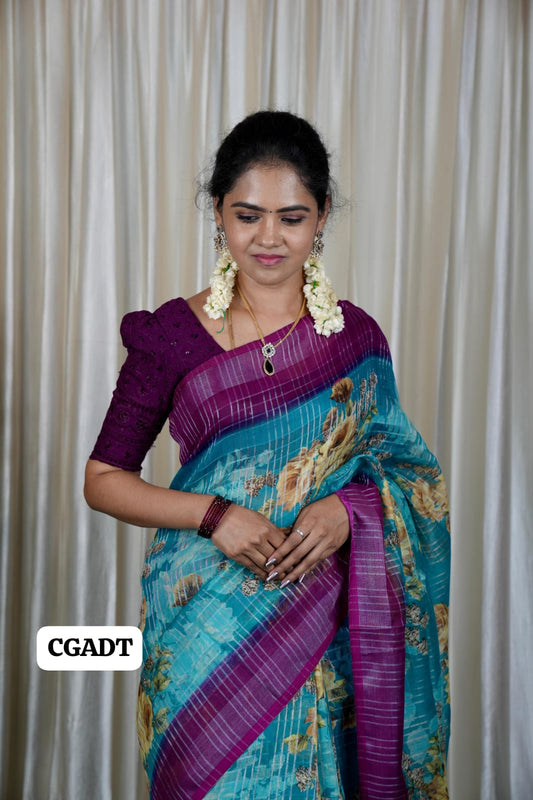 Cotton saree 🥳