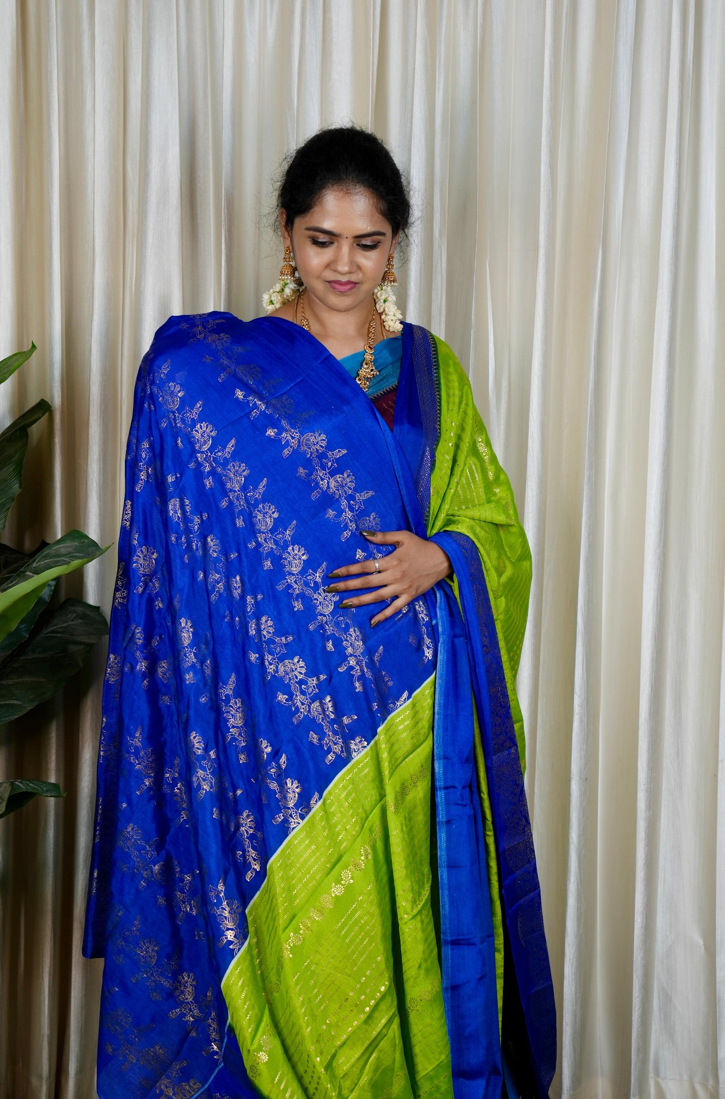 Chiffon saree ❌