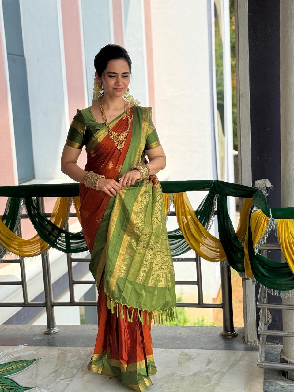 Premium Kanchi silk sarees 🥳