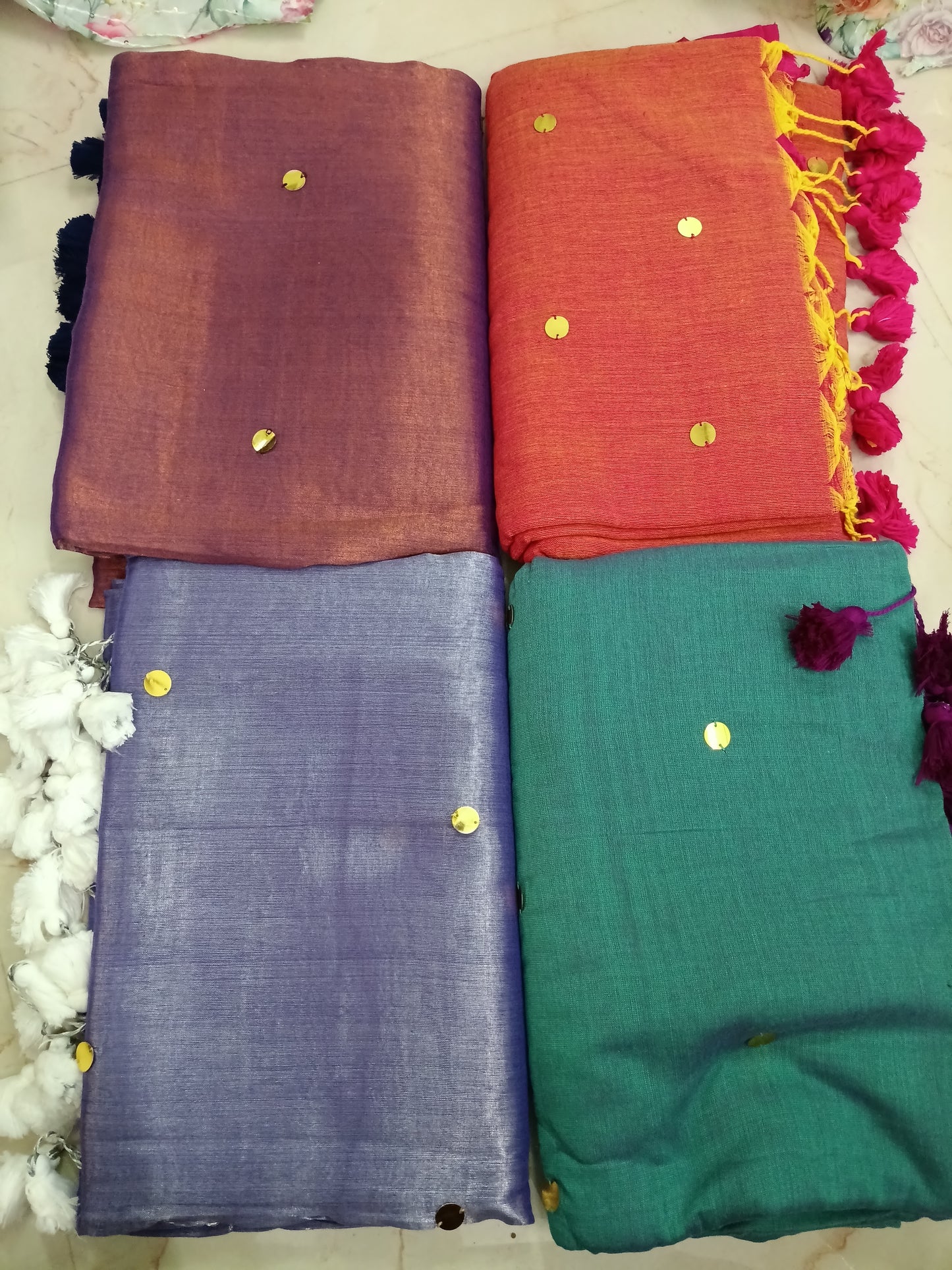 Kadhi cotton with coin buttas 📷