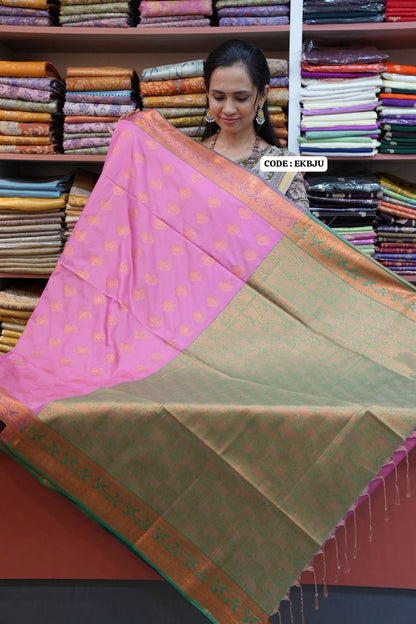 Semi Soft Silk saree Prebook 20 days 🥳