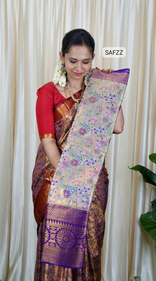 Kanchi Inspired Semi Silk🥳✅