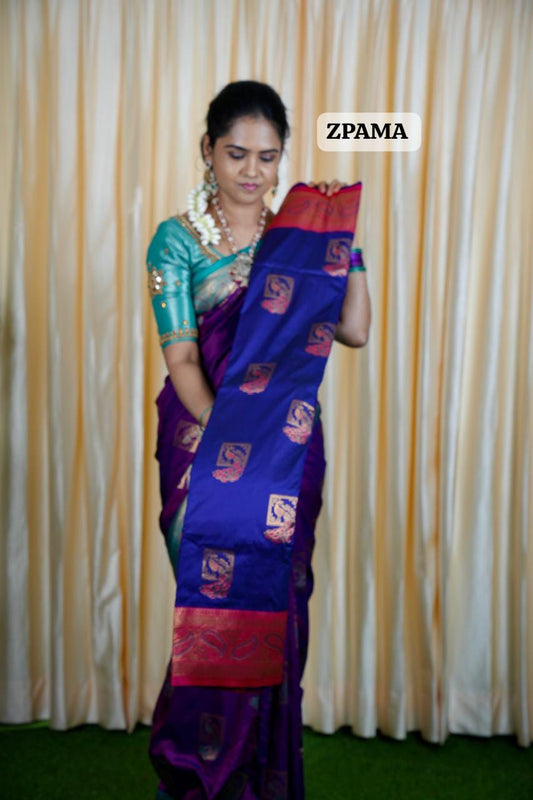 Premium Paithani Semi Silk Sarees🥰🥳