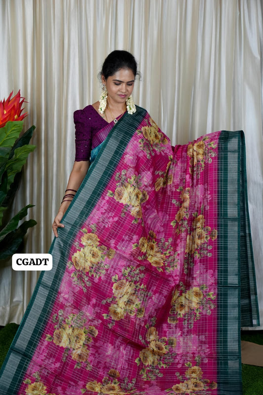 Cotton saree 🥰🥳