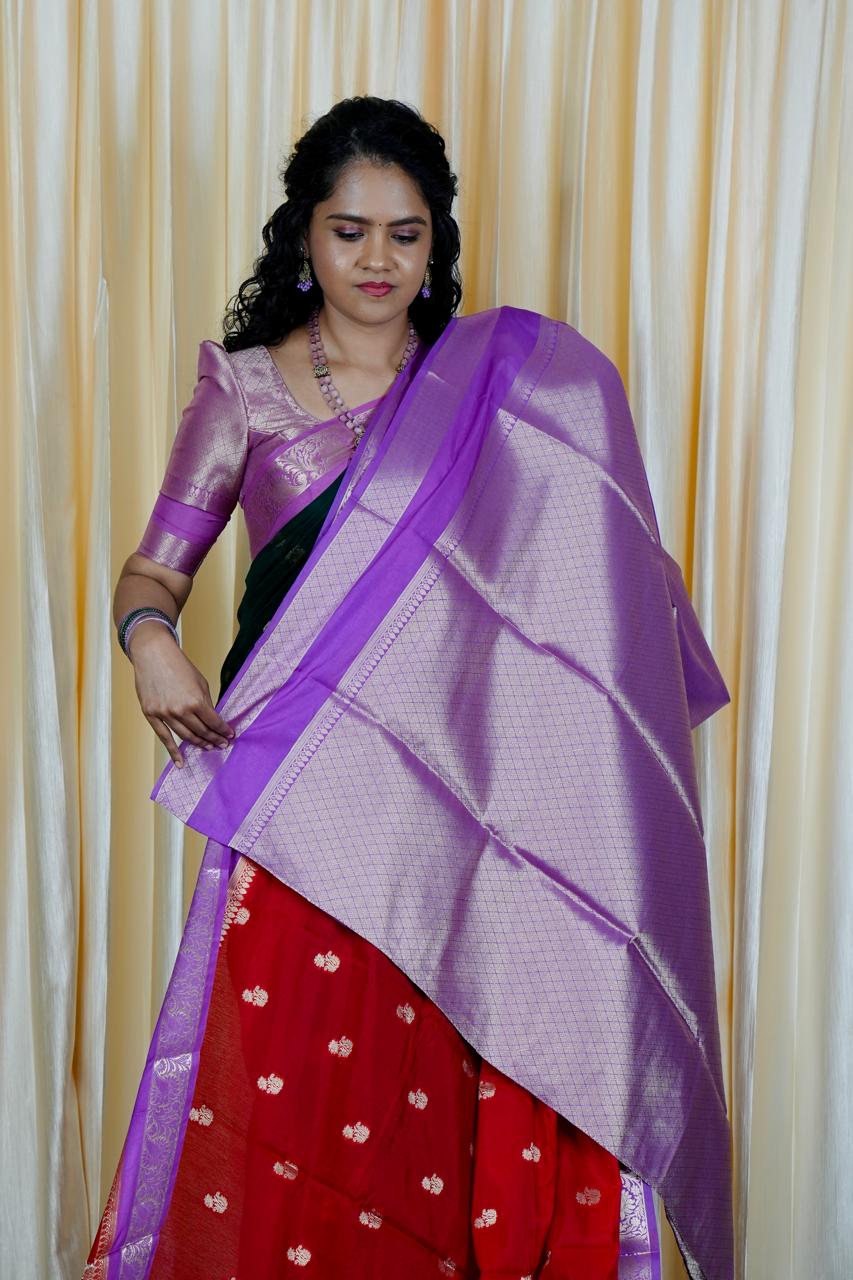Premium warm silk saree🥳