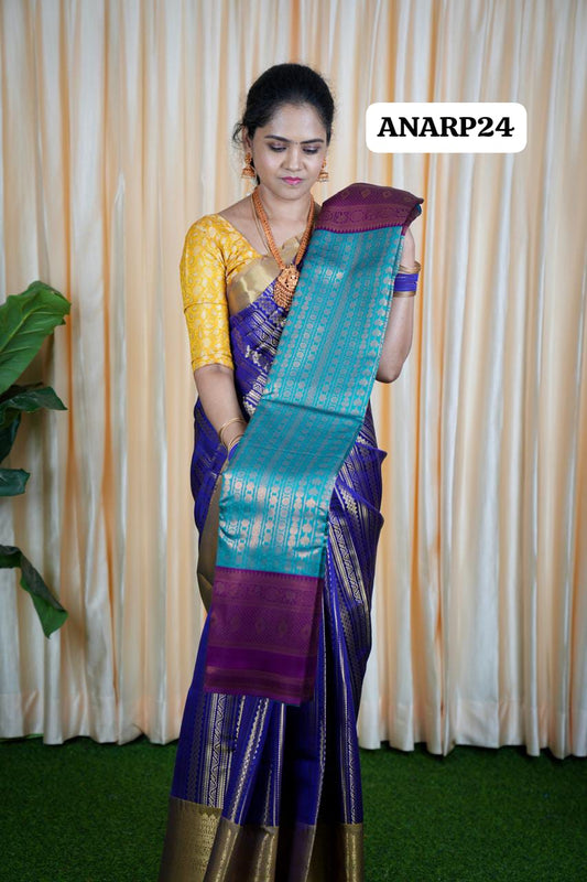Semi kanchi silk 🥰