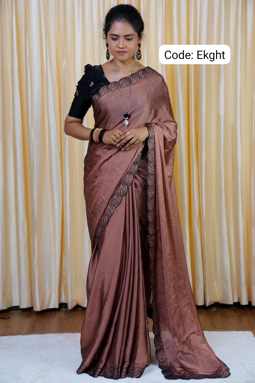 Fendy chiffon saree🥳