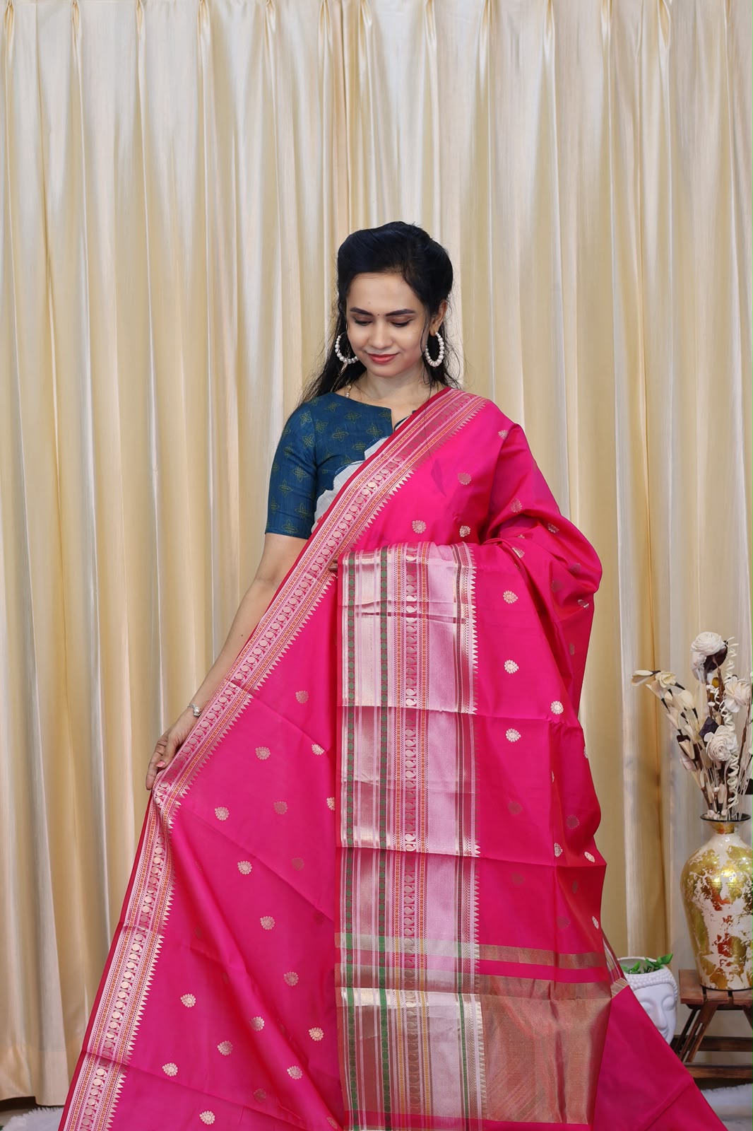 Semi Soft Silk saree😍🥳