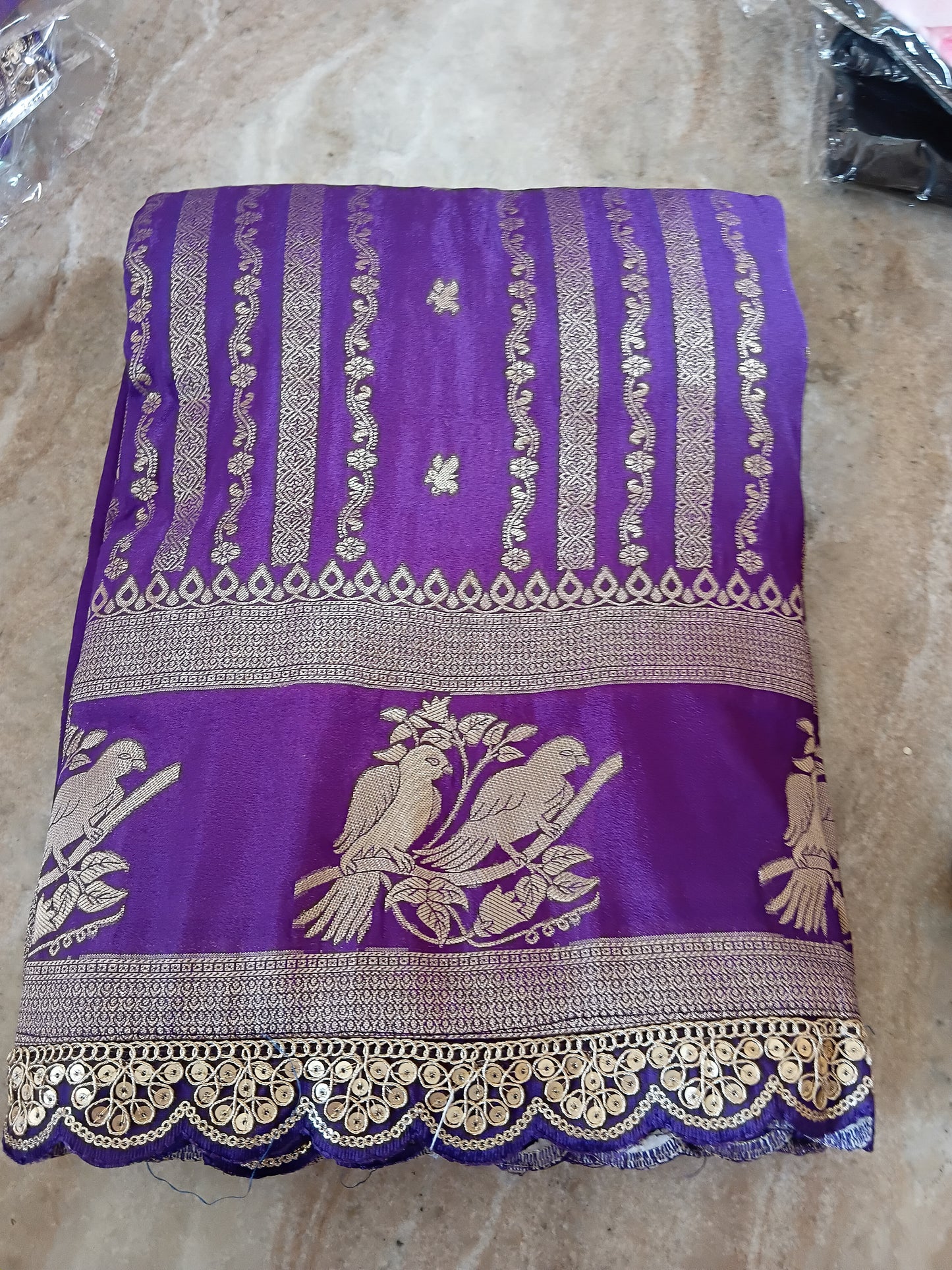 Warm silk saree🍄
