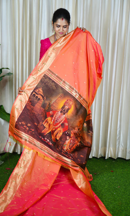 Paithani Semi Silk Saree 🥳