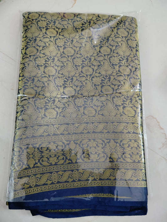 Bridal Tissue Saree Golden zari📷