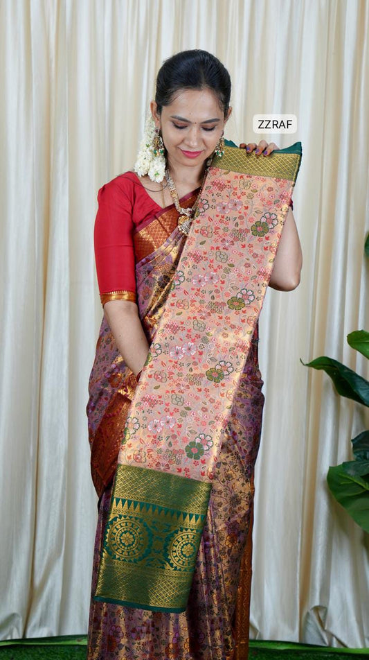 Kanchi Inspired Semi Silk sold❌