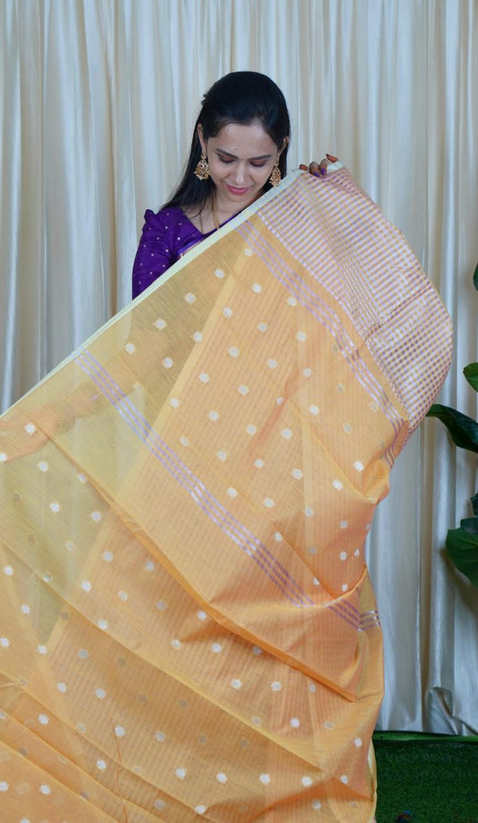 Nayanthara inspired saree in premium soft silk cotton🥳