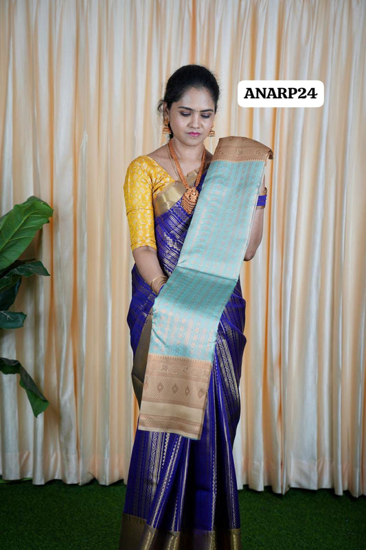Semi kanchi silk 🥰